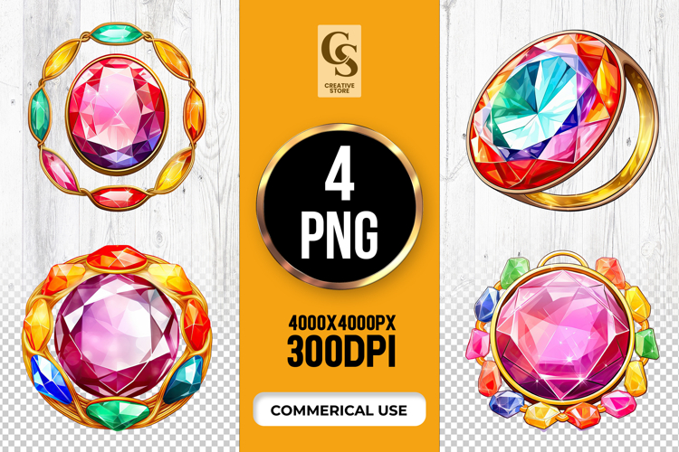 Gemstone Clipart Image 2