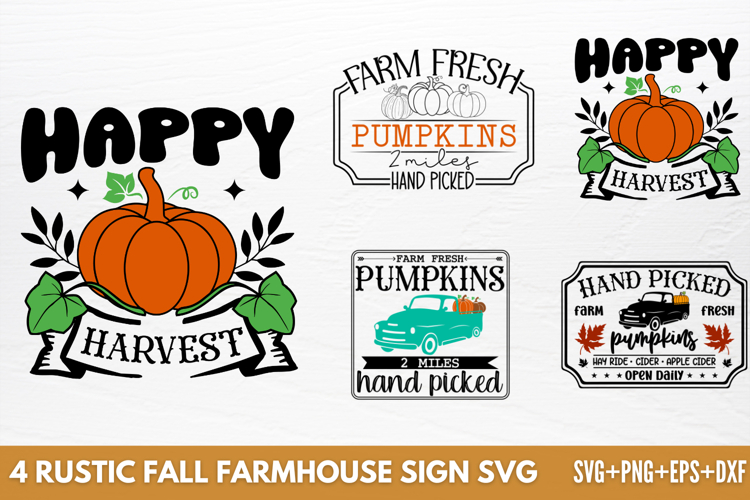 Farm Fresh Pumpkins SVGs Image 6
