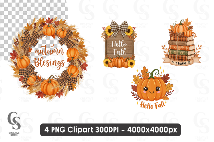Hello Fall Clipart