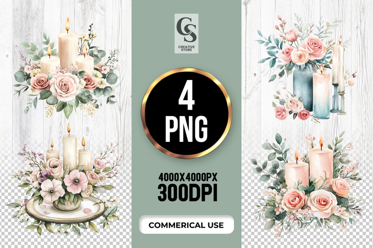 Pink Rose Clipart Image 11