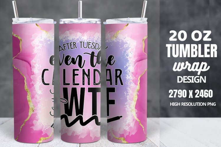 Funny Quotes 20oz Skinny Tumbler Sublimation, Sarcastic