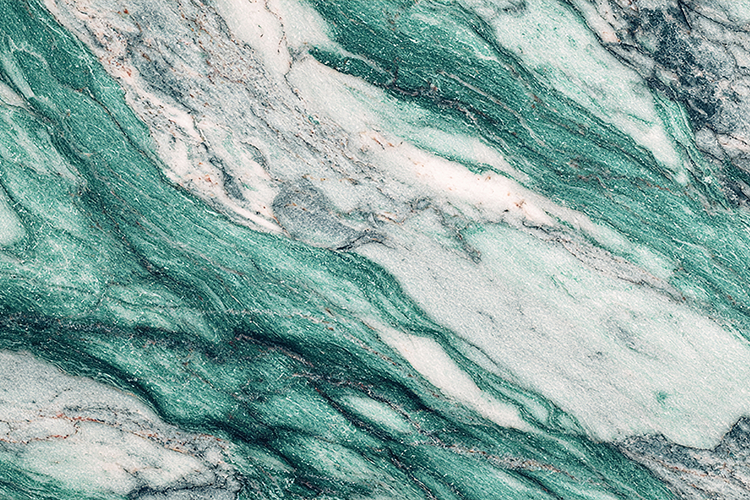 A green and white marble texture