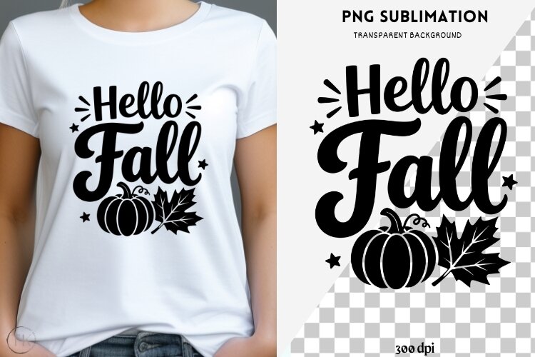 Fall phrases png design for T-shirts example image 1