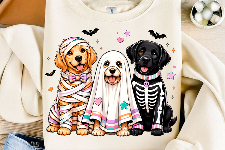 Halloween Dog Costume Shirt example image 1