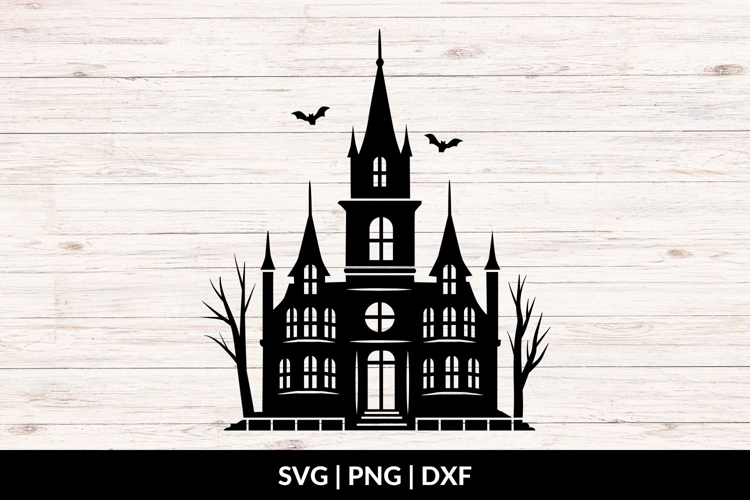 Spooky Mansion SVG, Halloween SVG