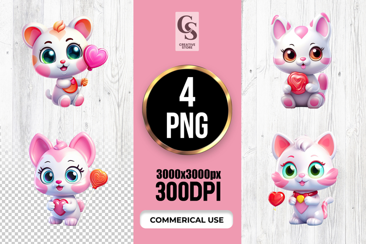 Cute Cat Clipart  Image 2