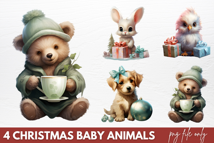 Watercolor Safari Animals Clipart Image 5