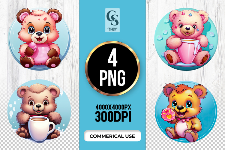 Cute Donut Clipart Image 14