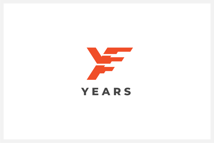 Years Letter Y Logo Design Vector