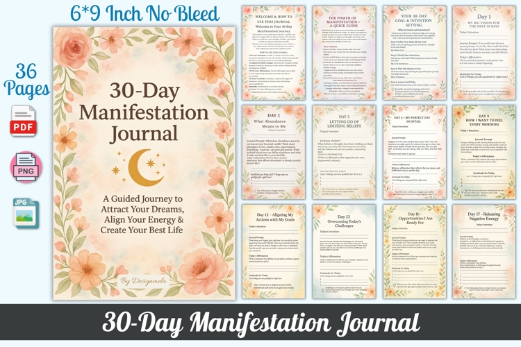 30-Day Manifestation Journal