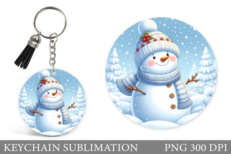 Cute Snowman Clipart Image 9