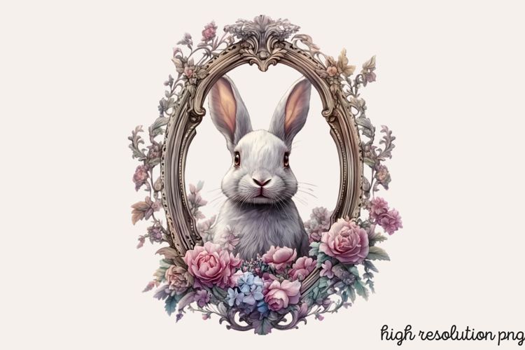 Gothic Easter Creepy Sublimation Clipart PNG