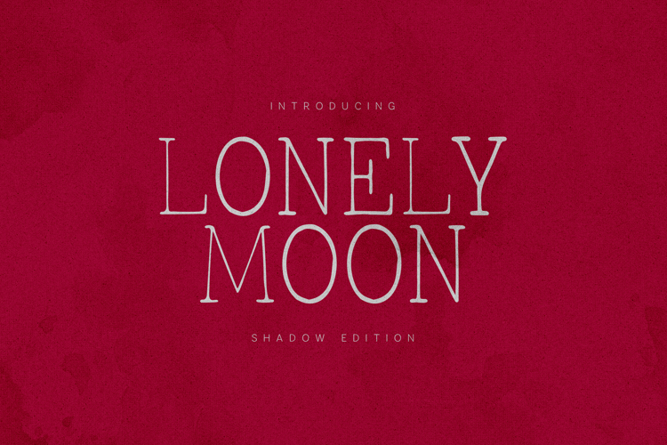 Lonely Moon Elegant Serif Font