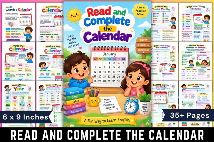 Read and Complete the Calendar