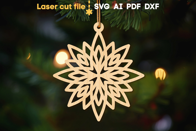 Christmas Tree Toy SVG laser cut file for Glowforge