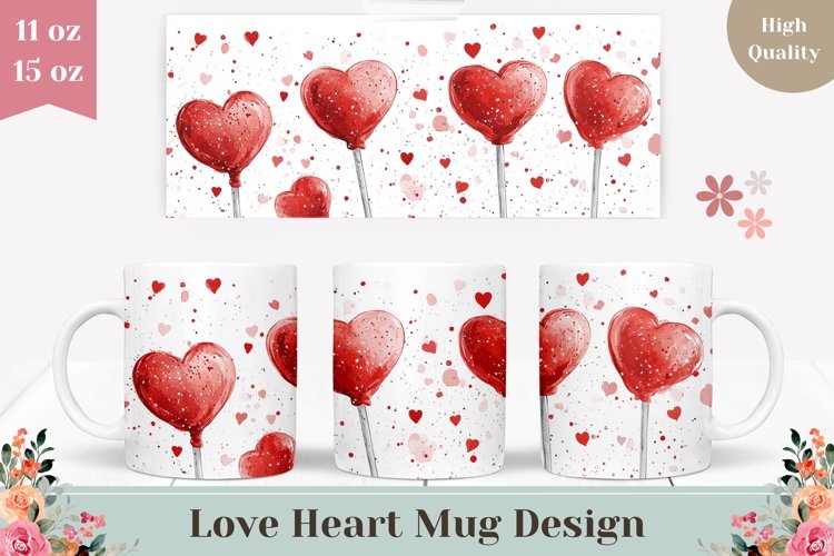 Valentines Sublimation Design