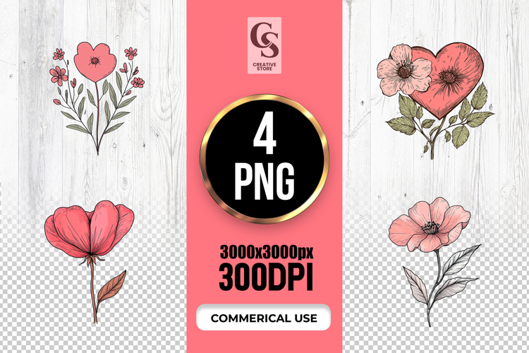 Transparent Flower Png Image 9