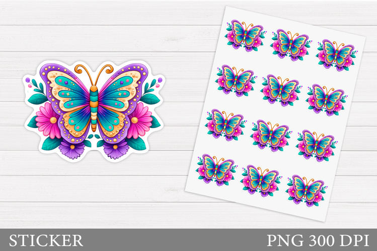Blue Butterfly Clipart Image 7