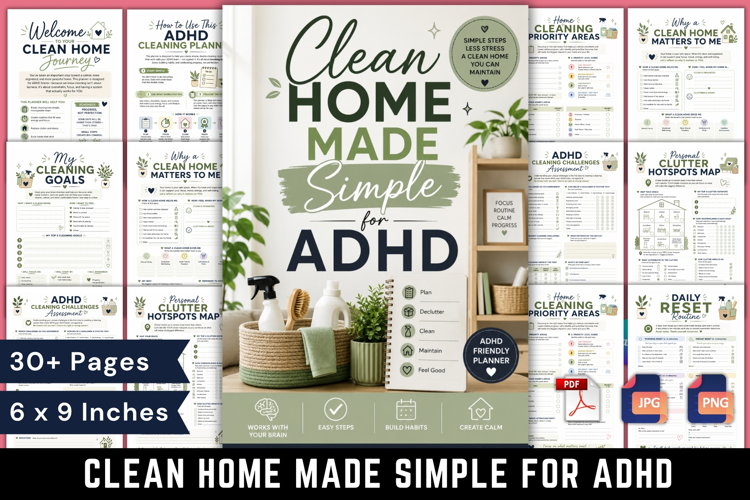 Clean Home Made Simple for ADHD