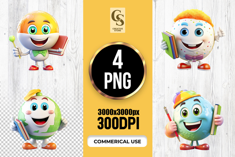 Cartoon Characters Clipart Image 11