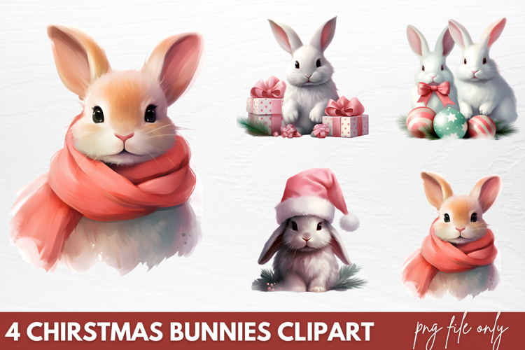 Bunnies Clipart Image 3