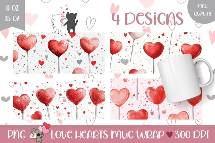 Red Hearts Png Image 18