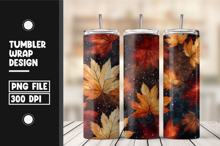 Fall Tumbler Wrap Image 3