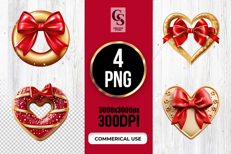 Red Bow Png Image 9