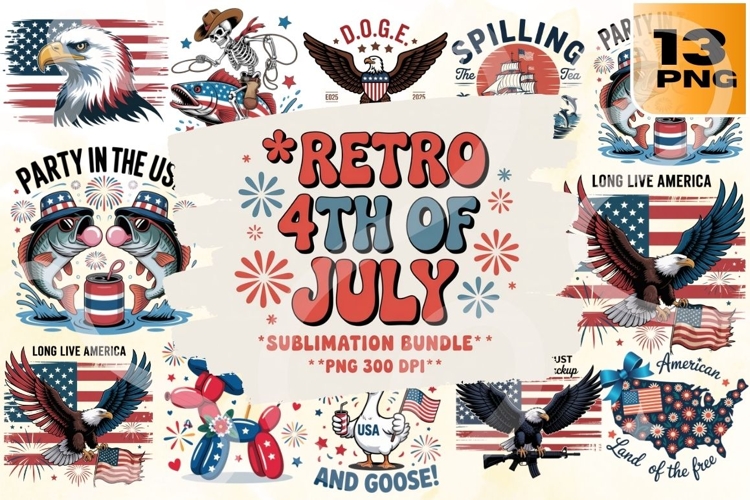 Patriotic Sublimation Design Image 18