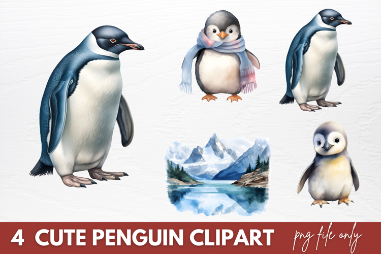Penguin Clipart Image 10