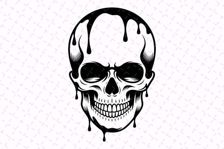 Cute Skull Svg Image 16