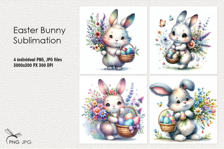Easter Bunny Cliparts Image 4