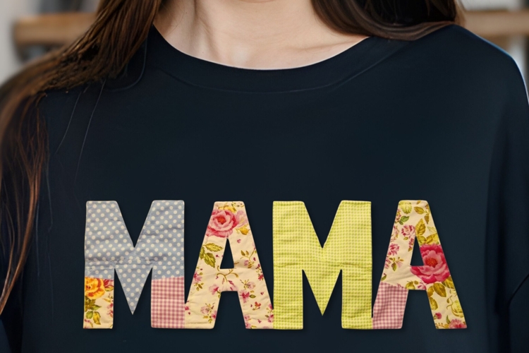 Vol.13 Patchwork Floral Mama- PNG