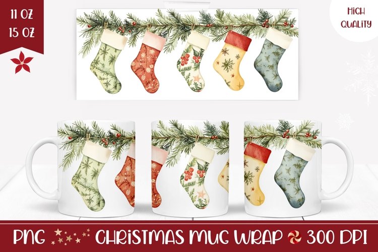 Christmas Socks Clipart Image 23