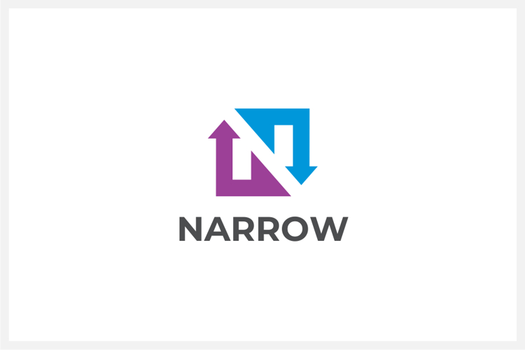 Next Letter N Logo Design Vector Template