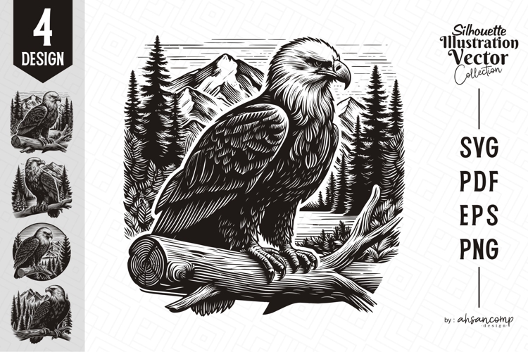 Tree Mountain Silhouette Image 12