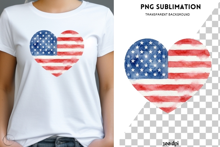 4th July png design for T-shirts