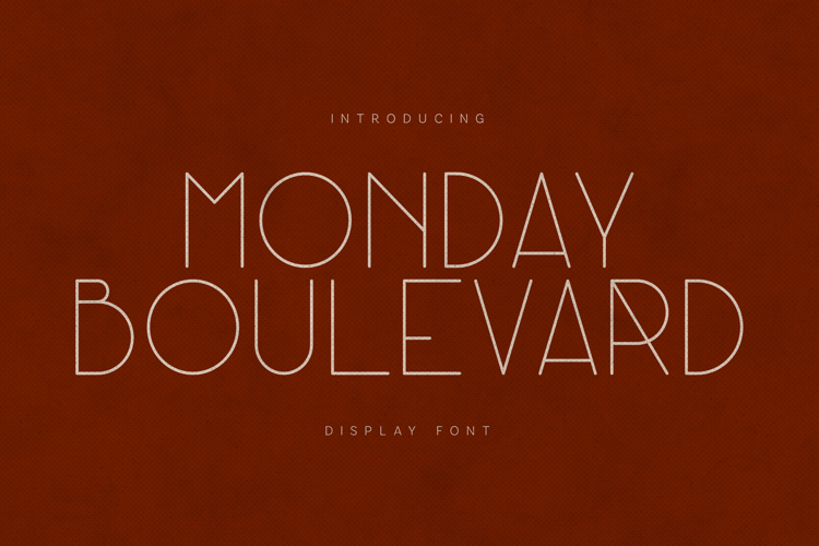 Display Font Image 20