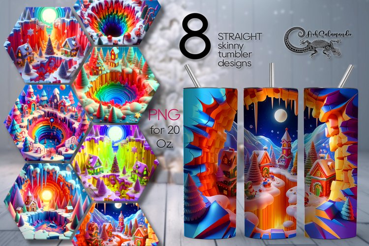 Skinny Tumbler Sublimation Designs Image 6