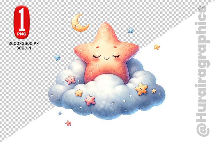 Cute Star Clipart Image 16