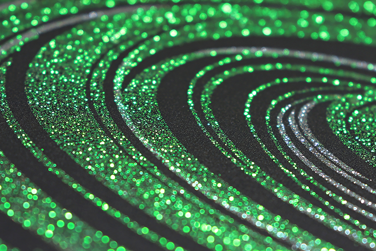 Green Glitter Background Image 7