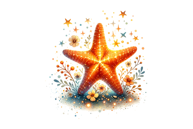 Starfish Clipart Image 11