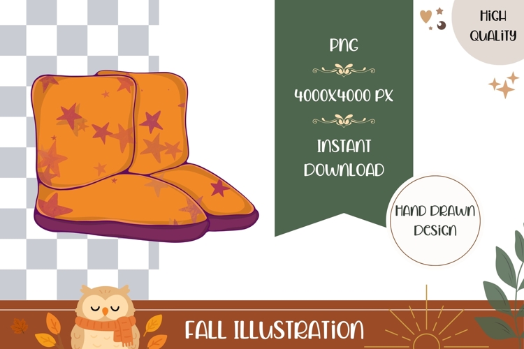 Hand Drawn Fall Illustration, Autumn PNG