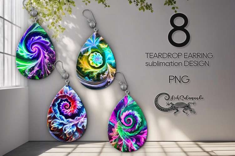 Sublimation Earring Designs Image 12
