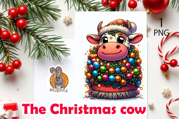 The Christmas cow