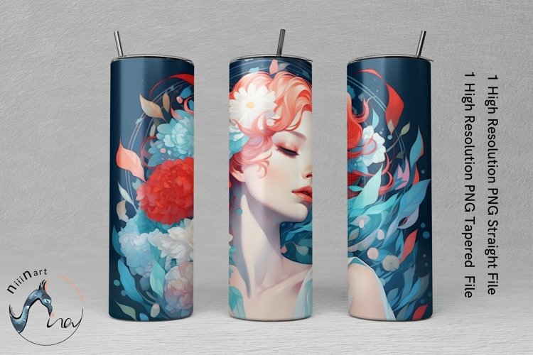 20 Oz Sublimation Tumbler Wrap Image 14