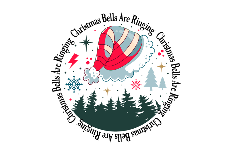 Christmas Bells Are Ringing svg design