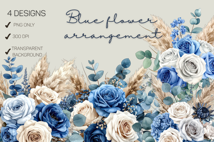 Watercolor Flower Clipart Image 10