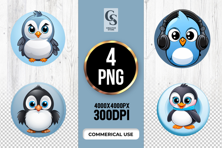 Cute Penguin Clipart