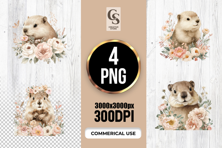 Groundhog Clipart Image 3